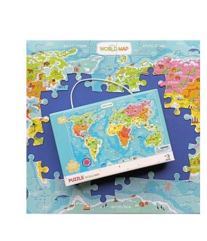 Dėlionė „Pasaulio žemėlapis“ (100 el.)